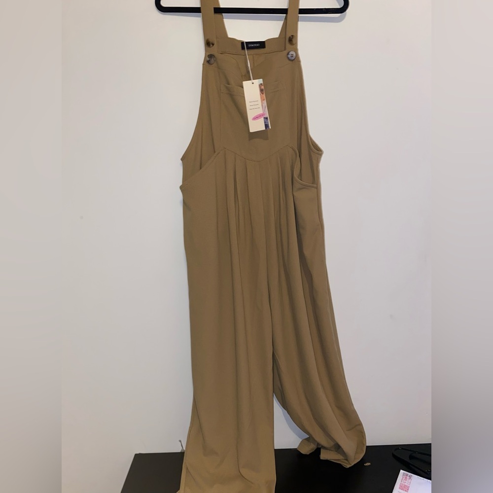 Stylish Tan Women's overall